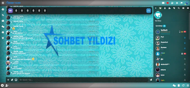 Yıldız Panel Sesli Ve GÖrüntülü Sohbet Scripti — CodyChat eklentisi